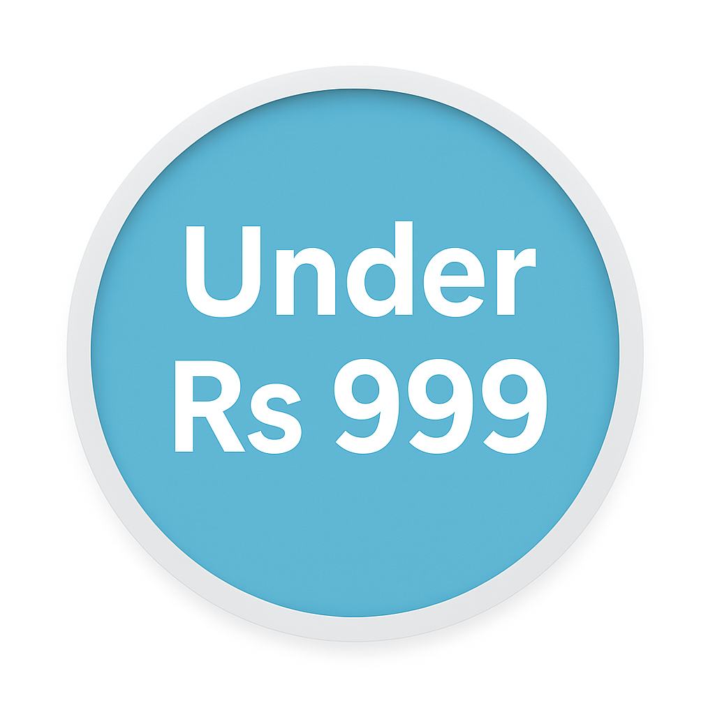 Under ₹999